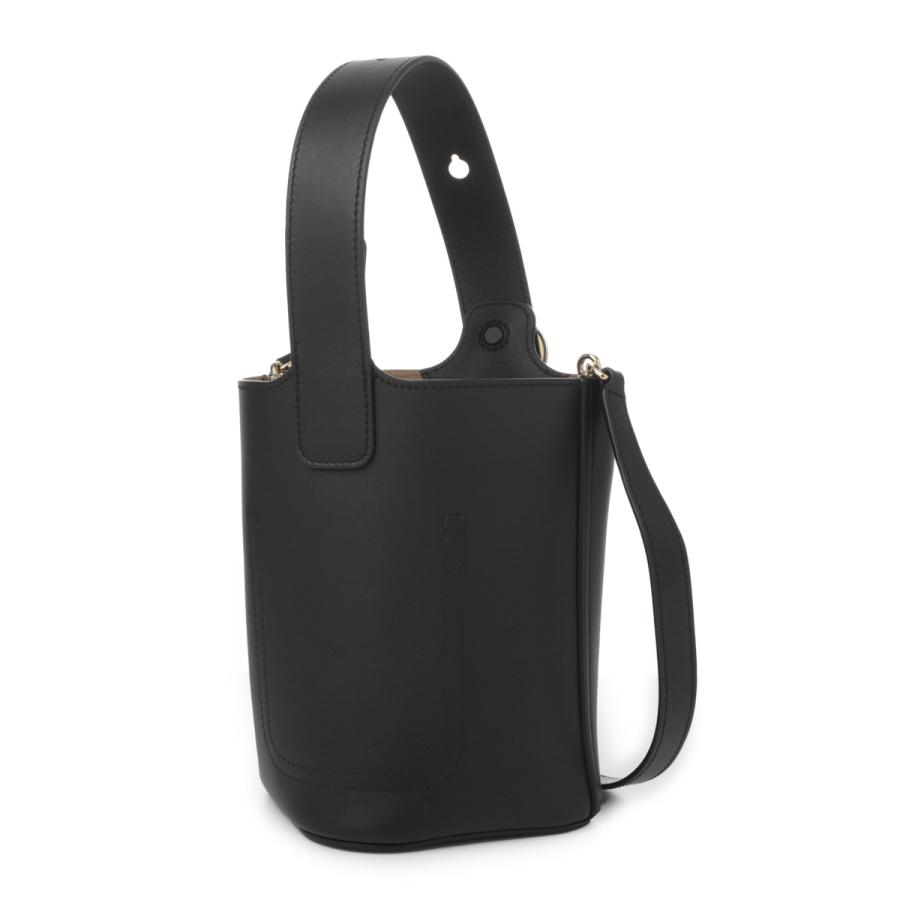 LOEWE バケットバッグ ブラック LOEWE（ロエベ） バケットバッグ 3WAY PEBBLE BUCKET BAG MINI