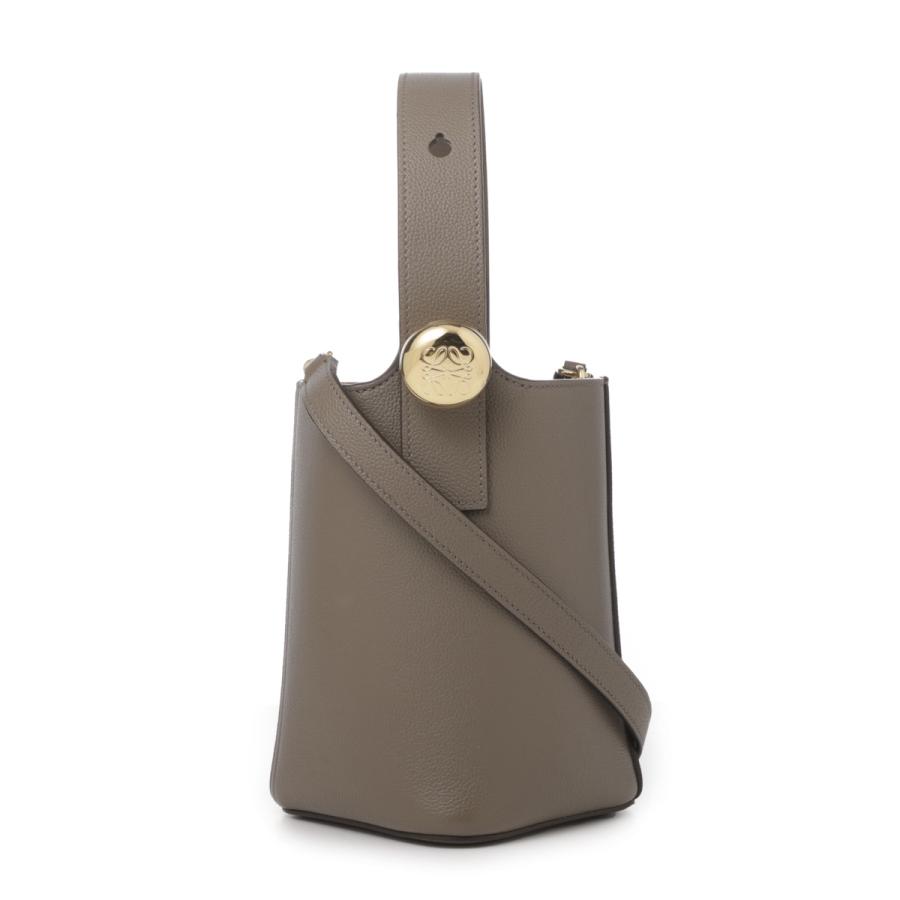 本物 未使用 ■ロエベ■ バケット バッグ スモール トートバッグ ハンドバッグ LOEWE（ロエベ） バケットバッグ 3WAY PEBBLE BUCKET BAG MINI