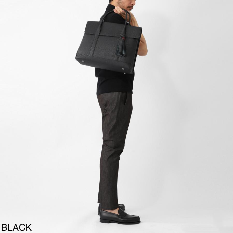 ACATE MESCOLARE トートバッグ　新品同様　タッセル　ブラック アカーテ ACATE トートバッグ MESCOLARE-M ブラック メンズ act