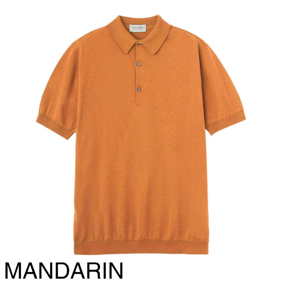 JOHN SMEDLEY（ジョンスメドレー） ニットポロシャツ ADRIAN シー