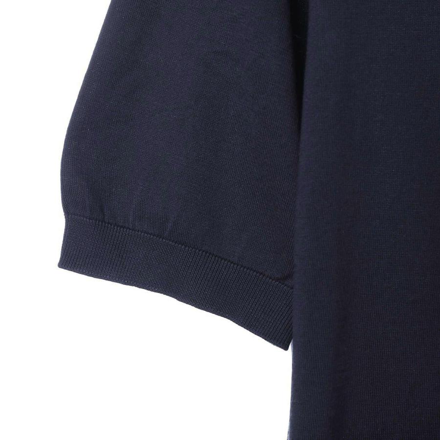 JOHN SMEDLEY STANDARD FIT ADRIAN ネイビー JOHN SMEDLEY（ジョンスメドレー） ニットポロシャツ ADRIAN シー