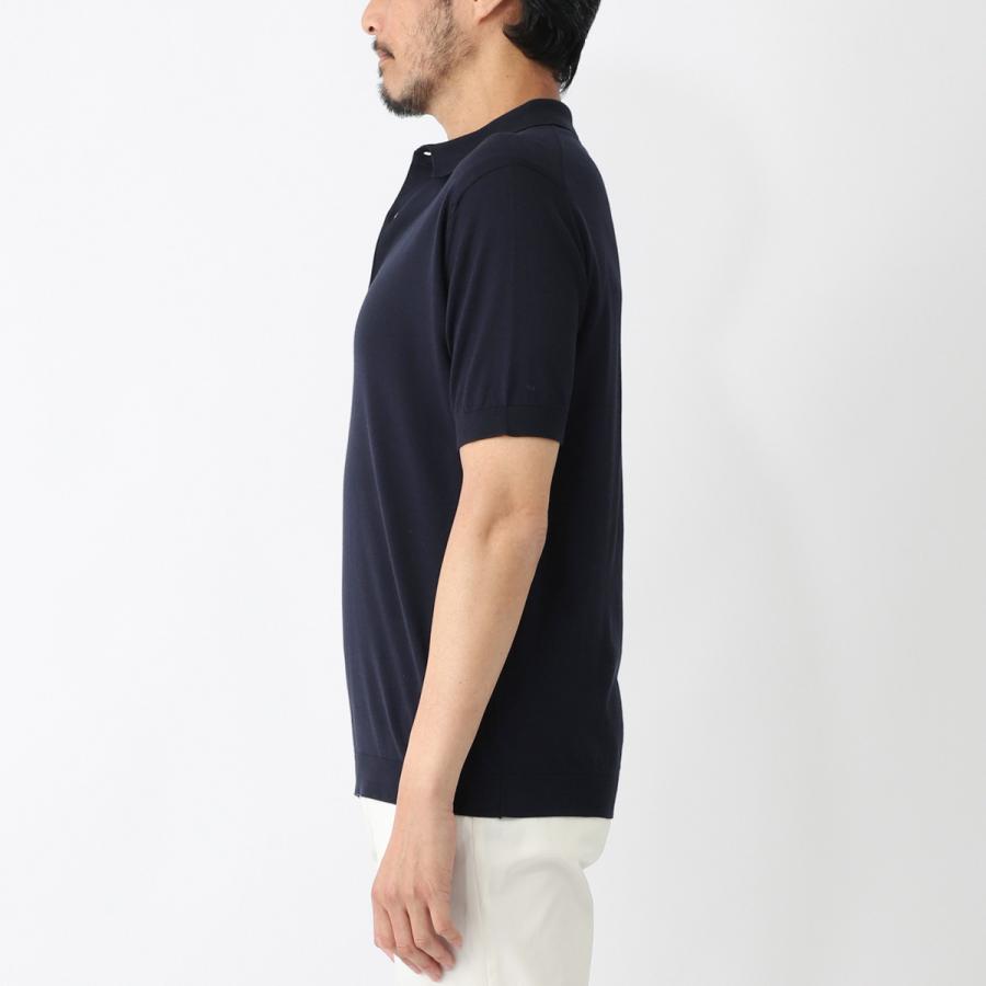 JOHN SMEDLEY（ジョンスメドレー） ニットポロシャツ ADRIAN シー