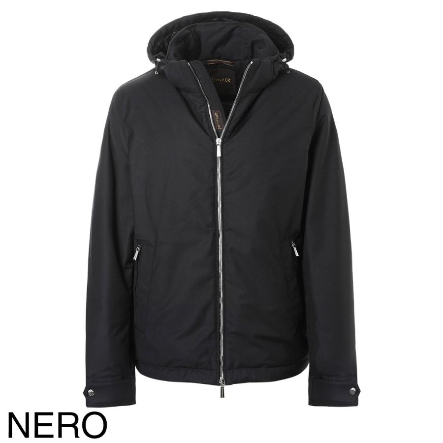 MOORER ムーレー ダウンブルゾン ACQUA ALBINI-PUM フーデッド