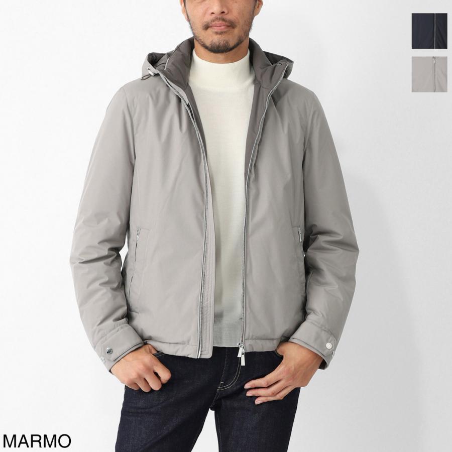 [あす着] ムーレー MOORER ダウンブルゾン フーデッドブルゾン メンズ ACQUA ALBINI-STP MOORER（ムーレー） ダウンブルゾン ACQUA ALBINI-STP フーデッド