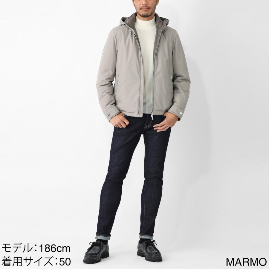 MOORER（ムーレー） ダウンブルゾン ACQUA ALBINI-STP フーデッド