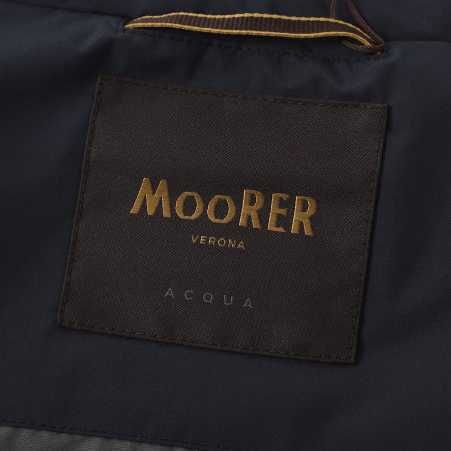 ムーレー MOORER ジップアップジャケット ALCIDE-STP ブルゾン 大きいサイズあり ブルー メンズ alcide-stp-bluの画像