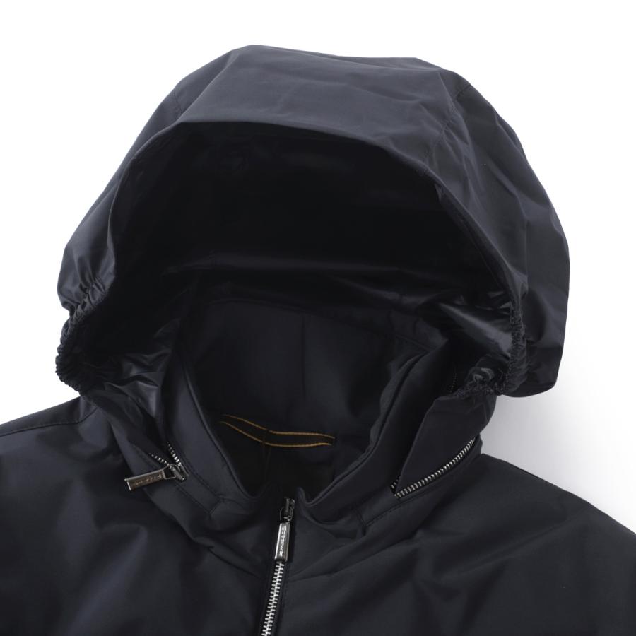 【五稜郭】　　　ムーレー　ALCIDE-STP ジップブルゾン MOORER ムーレー ジャケット ALCIDE-STP メンズ フード内蔵