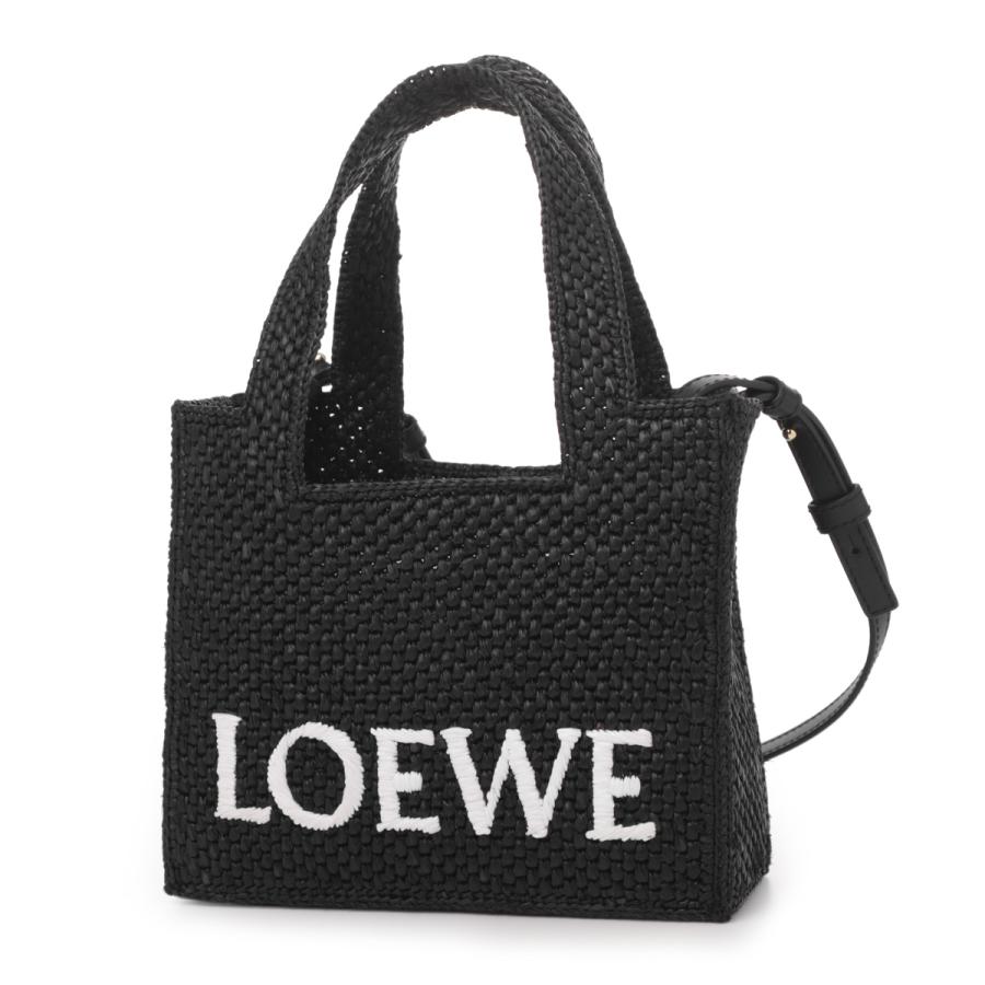 LOEWE トートバッグ パズルフォルド トート （シャイニーカーフ） ブルー - LOEWE