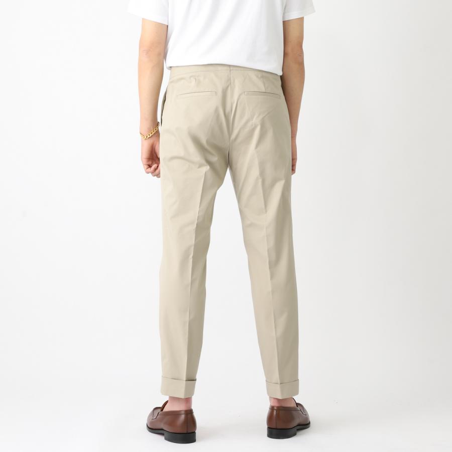 カマール スラックス Kamar ツープリーツ AMOS コットンパンツ メンズ