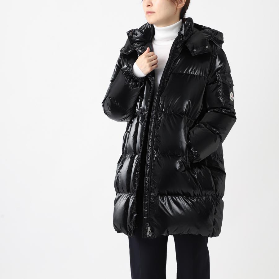 匿名配送　モンクレール　ダウンコート　SERI　ブラック　サイズ１　美品 MONCLER モンクレール ダウン ダウンジャケット ダウンコート