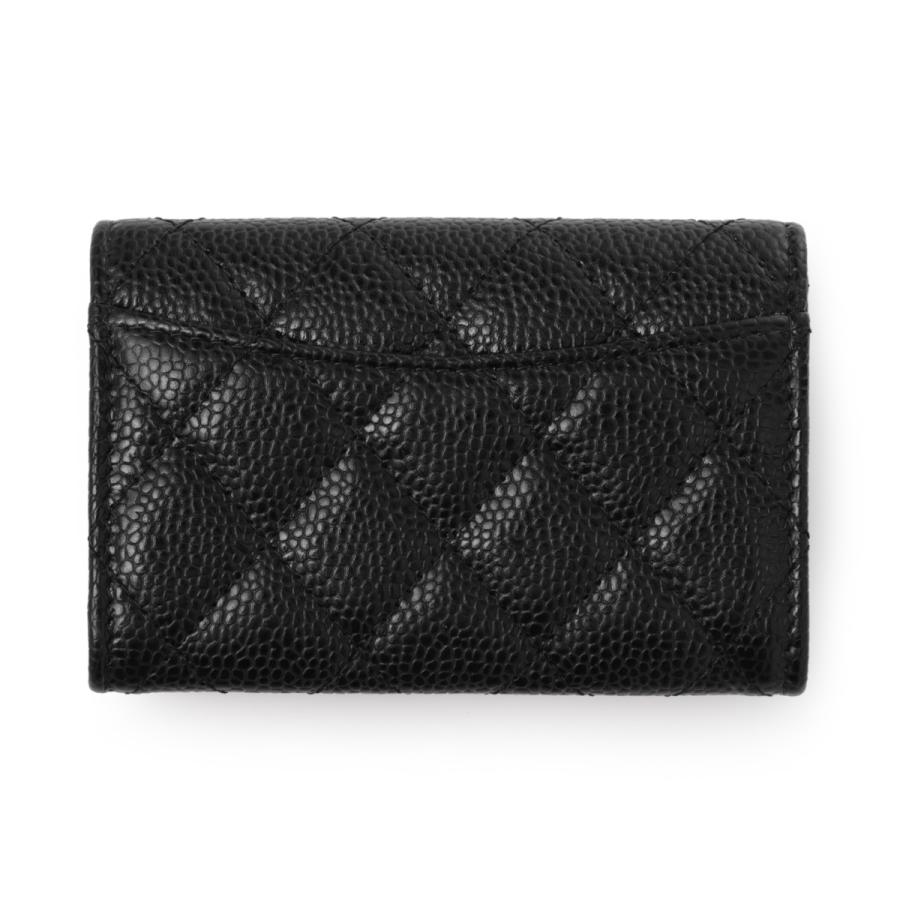 シャネル CHANEL カードケース MATELASSE ブラック レディース ap0214