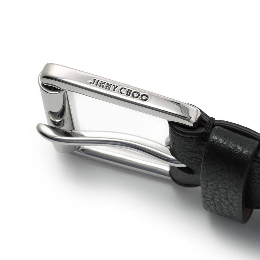 JIMMY CHOO（ジミーチュウ） レザーベルト ARCHER RCX ブラック メンズ
