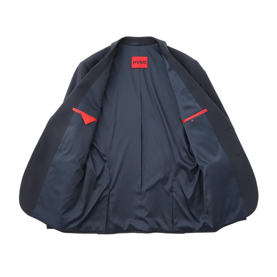 ヒューゴヒューゴボス HUGO HUGOBOSS シングル 2つボタンスーツ ARTI HESTEN253X MH セットアップ 大きいサイズあり ブルー メンズの画像