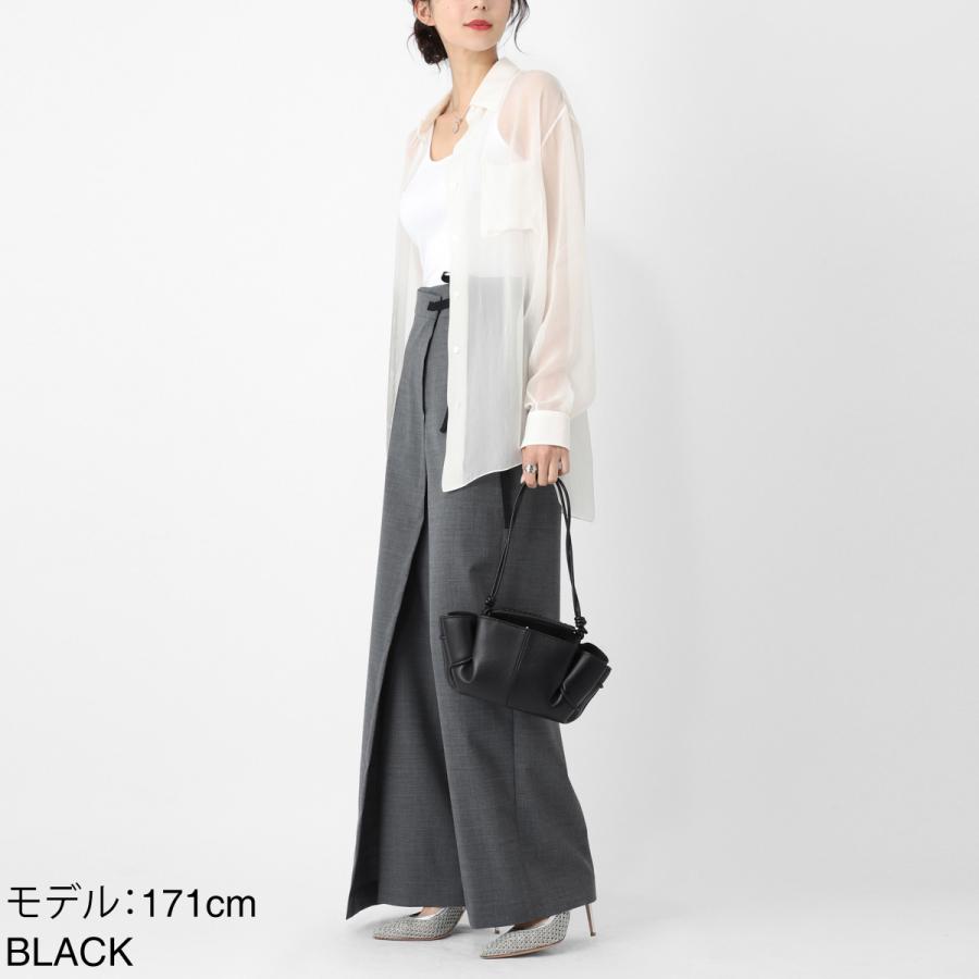 ヘリュー HEREU ハンドバッグ 2WAY ARTA MINI ラムスキン プリーツディテール クロスボディバッグ クロスボディバッグ レディースの画像