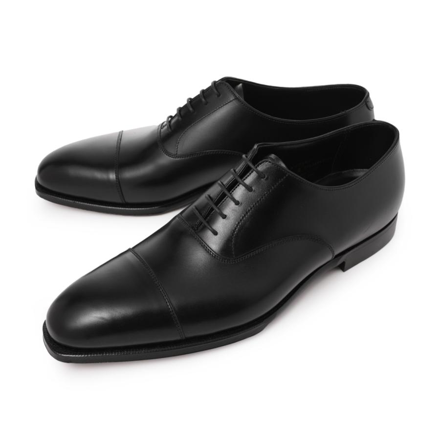 クロケット&ジョーンズ CROCKETT&JONES ストレートチップシューズ AUDLEY 29447A-C01L3 内羽根式シューズ 大きいサイズあり ブラック メンズの画像