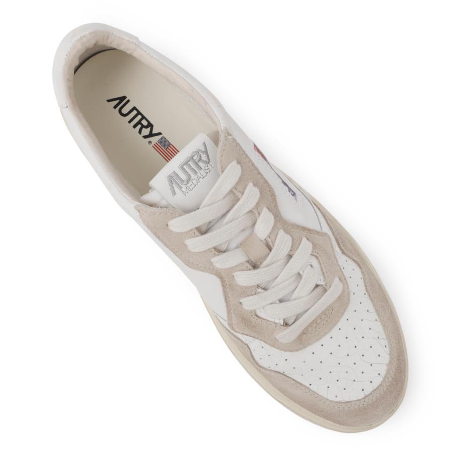 オートリー AUTRY スニーカー MEDALIST LOW SNEAKERS SUEDE 大きい