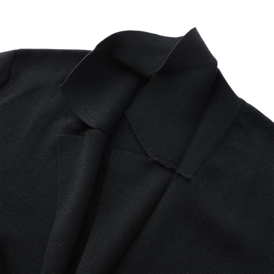 ジョンスメドレー JOHN SMEDLEY 2つボタン ニットジャケット AUTRY エクストラファインメリノウール 24ゲージ EASY FIT メンズ autry-blackの画像
