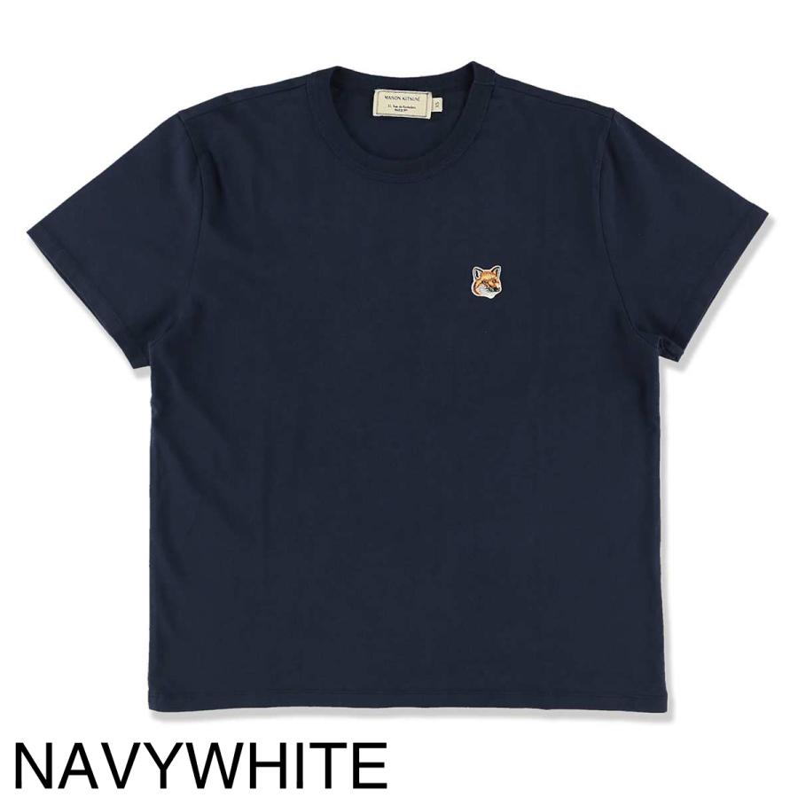 正規品　メゾン キツネ MAISON KITSUNE Tシャツ　新品 MAISON KITSUNE（メゾン キツネ） クルーネックTシャツ TEE-SHIRT FOX