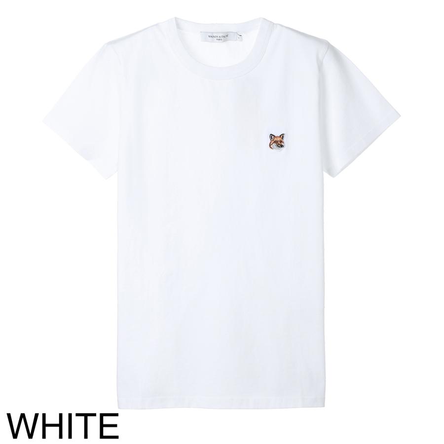 正規品　メゾン キツネ MAISON KITSUNE Tシャツ　新品 MAISON KITSUNE（メゾン キツネ） クルーネックTシャツ TEE-SHIRT FOX