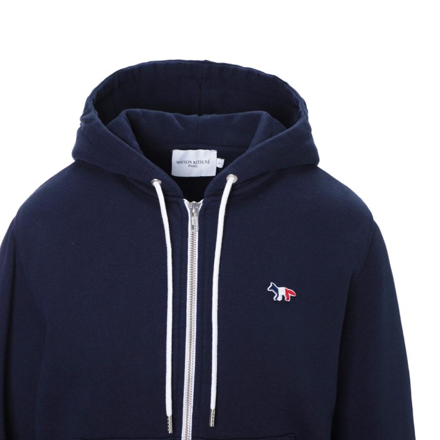 メゾンキツネ　MAISON KITSUNE ジップパーカー MAISON KITSUNE（メゾン キツネ） ジップアップパーカ TRICOLOR FOX