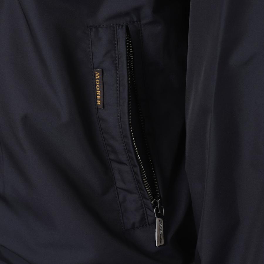 ムーレー MOORER ボンバージャケット AXTEN-KM アクステン リバーシブルジャケット 大きいサイズあり ブルー メンズ axten-km-blu-cloudの画像