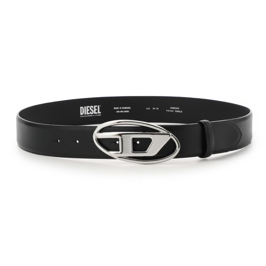 DIESEL ディーゼル ベルト B-1DR OVAL D LOOP ブラック メンズ b
