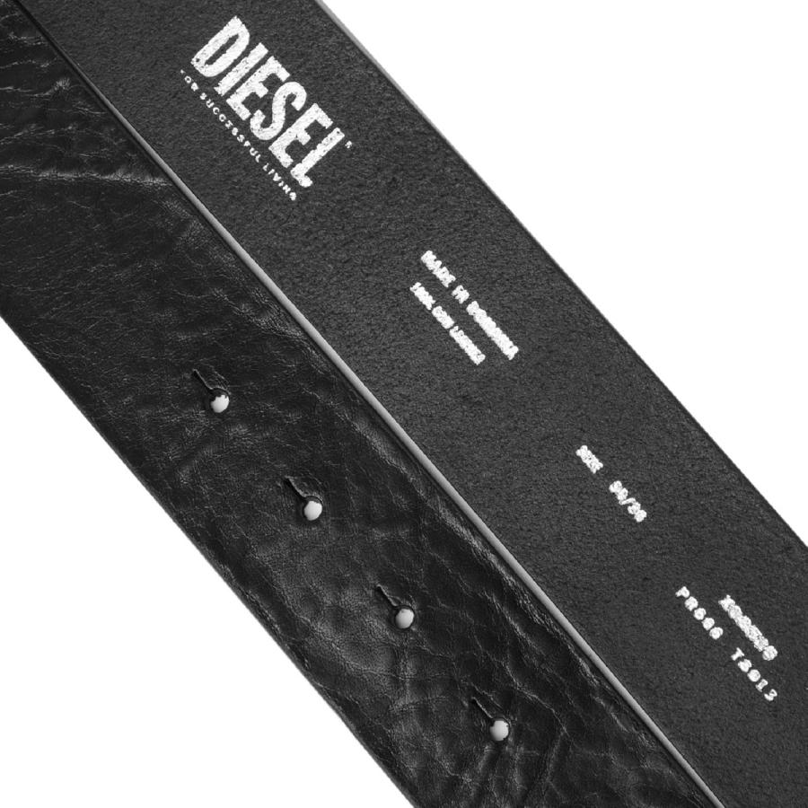 ディーゼル DIESEL ベルト OVAL D LOGO B-1DR BELT ブラック メンズ b-1dr-x08516-pr666-t8013｜mb-y｜07