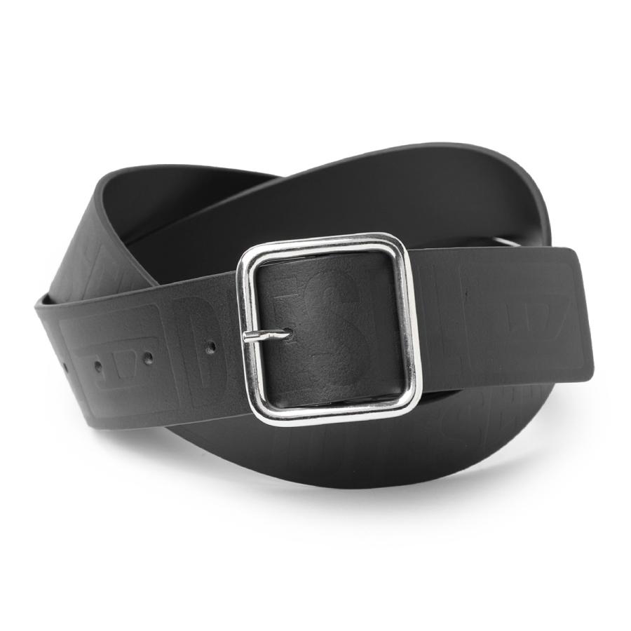 DIESEL ベルト　ブラック DIESEL（ディーゼル） ベルト DIESEL LOGO B-ILLY II BELT ブラック