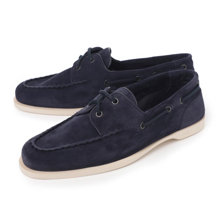 ジョンロブ JOHN LOBB デッキシューズ FOIL ブルー メンズ foil-b0322fle-5a-navyの画像
