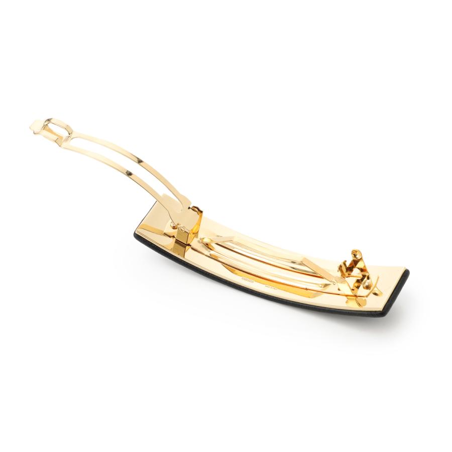 セリーヌ CELINE ヘアクリップ CELINE PARIS HAIR CLIP ブラック レディース b104e-2v02-38ngの画像