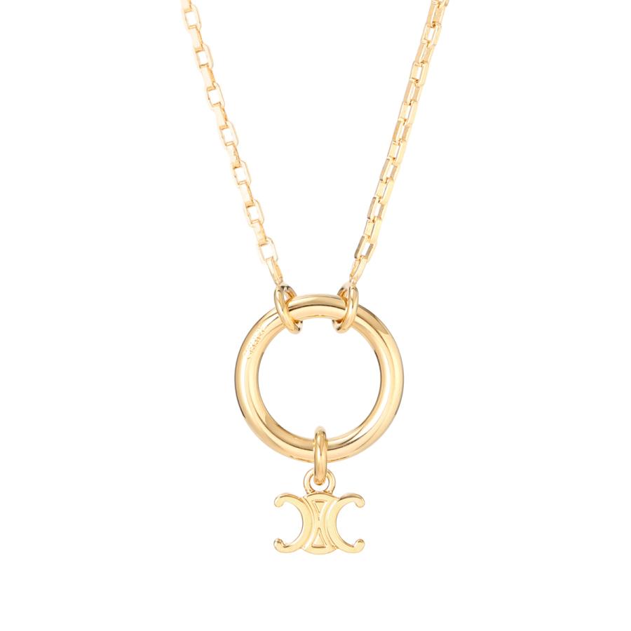 CELINE（セリーヌ） ネックレス CELINE CHARMS TRIOMPHE NECKLACE