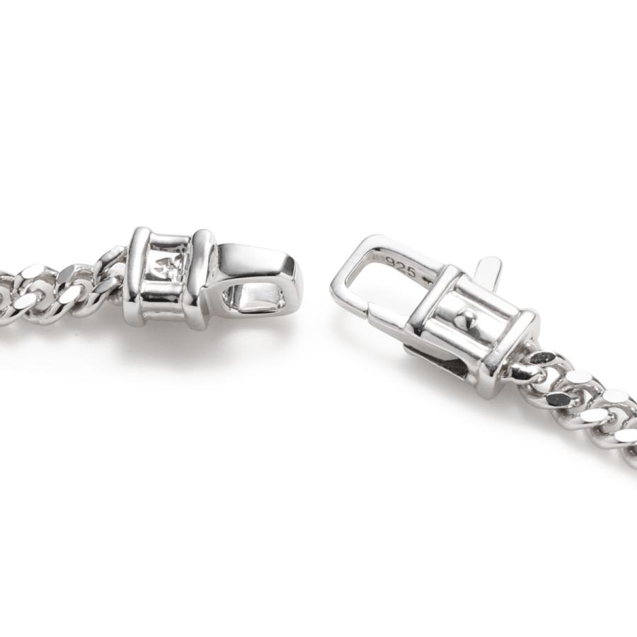 TOMWOOD (トムウッド) Curb Bracelet M TOMWOOD - Curb Bracelet M Gold 7.7Inch / カーブ ブレスレット(19.5