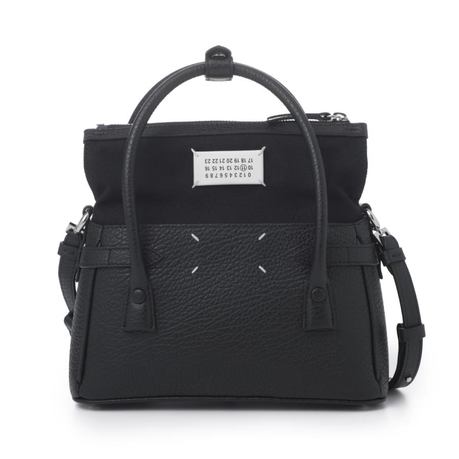 Maison Margiela 5AC ブラックハンドバッグ Maison Margiela 5AC ハンドバッグ L | ブラック | FARFETCH JP