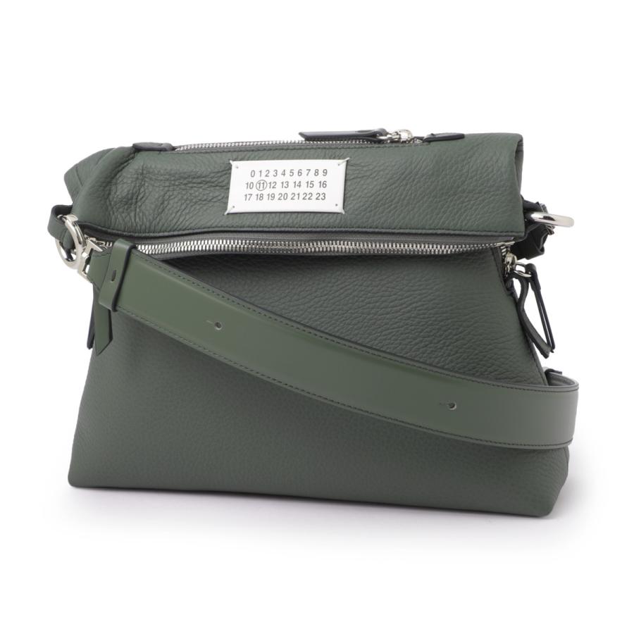 〔Maison Margiela〕 Soft5ACクロスボディバッグミディアム Maison Margiela: Black 5AC Soft Medium Crossbody Bag | SSENSE
