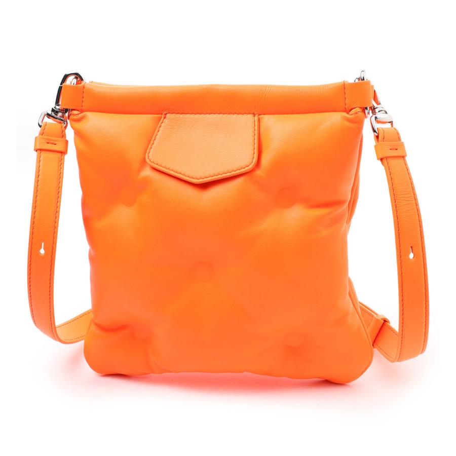 く*太様 【美品】Maison Margiela オレンジ ショルダーバッグ Maison Margiela 11(メゾンマルジェラ11) グラムスラムミディアム