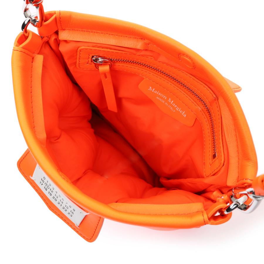 く*太様 【美品】Maison Margiela オレンジ ショルダーバッグ Maison Margiela 11(メゾンマルジェラ11) グラムスラムミディアム