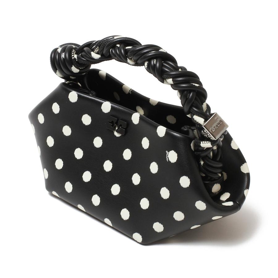 はにーばにー様 GANNI（ガニー） GANNI 2WAY BOU MINI PRINTED バタフライロゴ 刻印