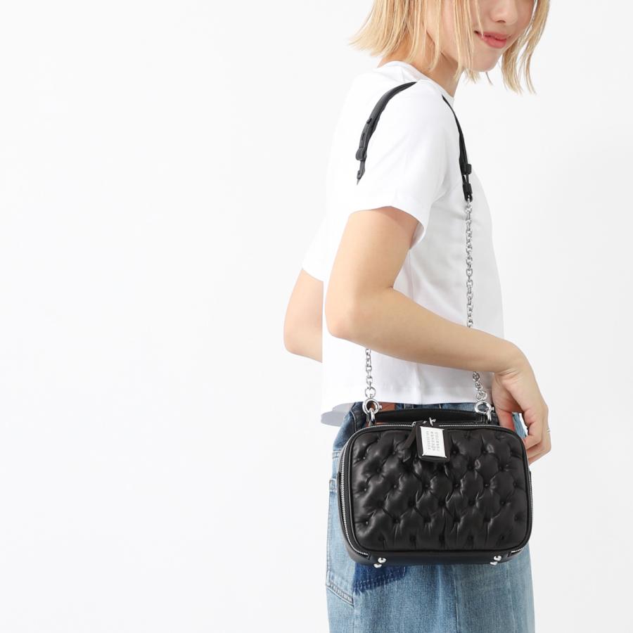 [あす着] メゾンマルジェラ Maison Margiela ショルダーバッグ カメラバッグ レディース GLAM SLAM EMBROIDERY CAMERA BAG MEDIUM Maison Margiela（メゾンマルジェラ） ショルダーバッグ GLAM SLAM