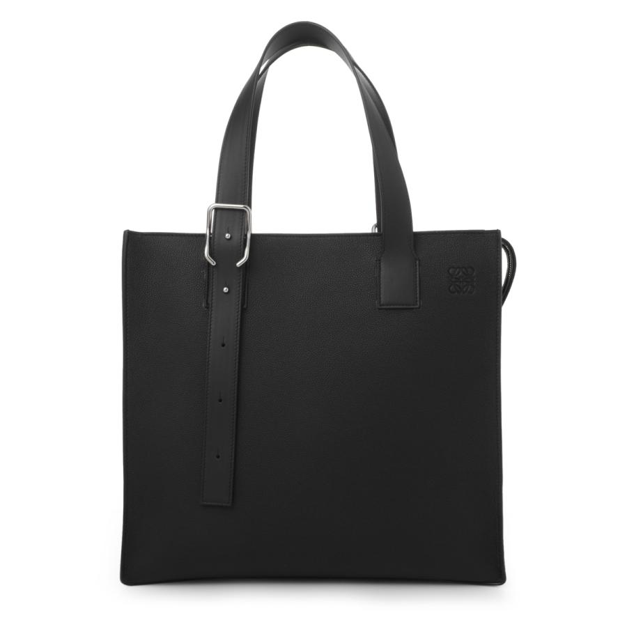 LOEWE ロエベ トートバッグ BUCKLE ZIP TOTE ブラック メンズ