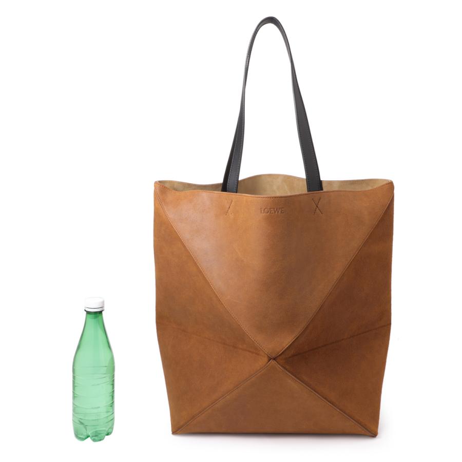LOEWE（ロエベ） トートバッグ PUZZLE FOLD TOTE XL PRESSED ブラウン