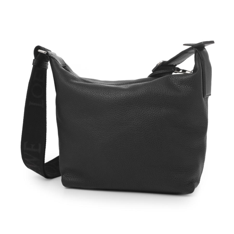LOEWE(ロエベ) ショルダーバッグ - 黒 大人気☆】LOEWE ロエベ ショルダーバッグ フラメンコクラッチ (LOEWE