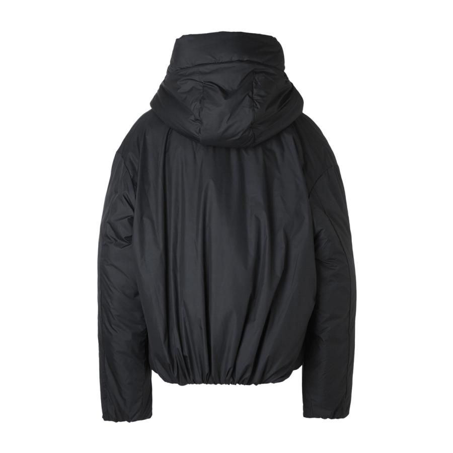 ベーコン BACON 中綿入り フーデッド ジャケット W CLOUD SUPERNOVA ブラック レディース bacnugia430-bac001-blackの画像