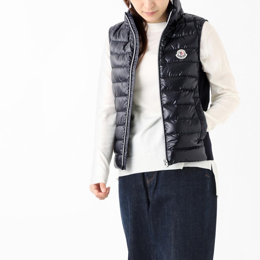 MONCLER（モンクレール） ダウンベスト BAKURO ジレ ブルー レディース
