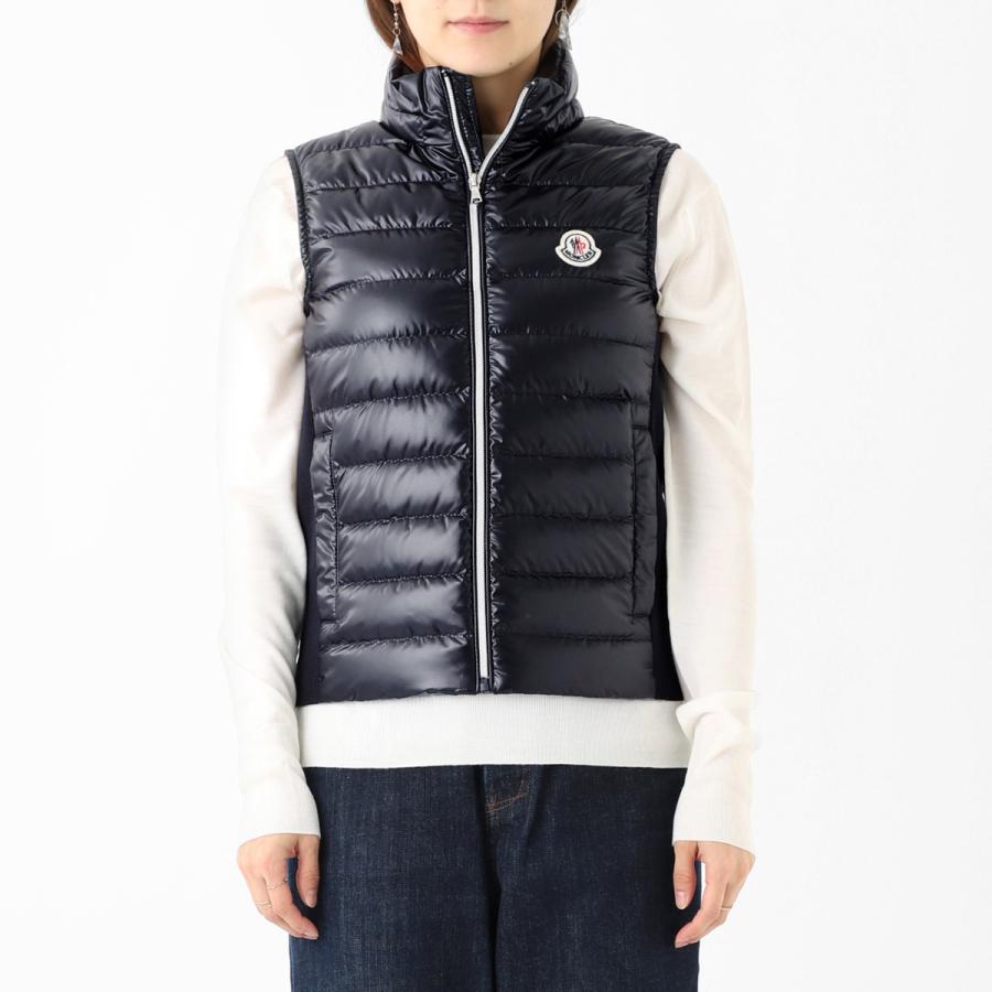 MONCLER（モンクレール） ダウンベスト BAKURO ジレ ブルー レディース