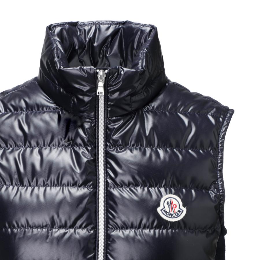 MONCLER（モンクレール） ダウンベスト BAKURO ジレ ブルー レディース