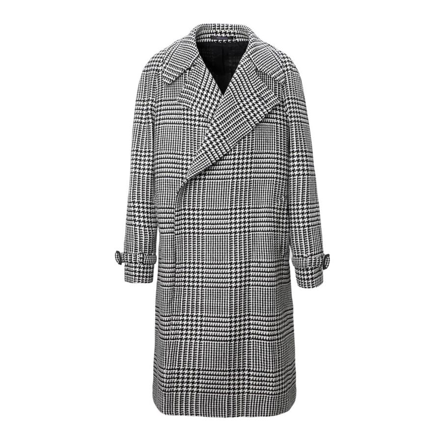 【t4tsuy4 様】TAGLIATORE グレンプレイドタイロッケンコート SL】2WAYストレッチタイロッケンコート/オリーブブランチ/WATERPROOF