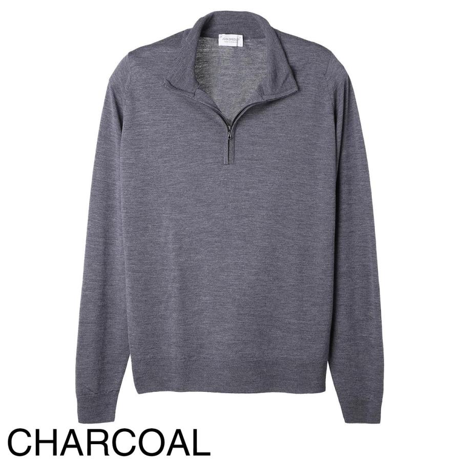 JOHN SMEDLEY（ジョンスメドレー） ハーフジップ ニット BARROW