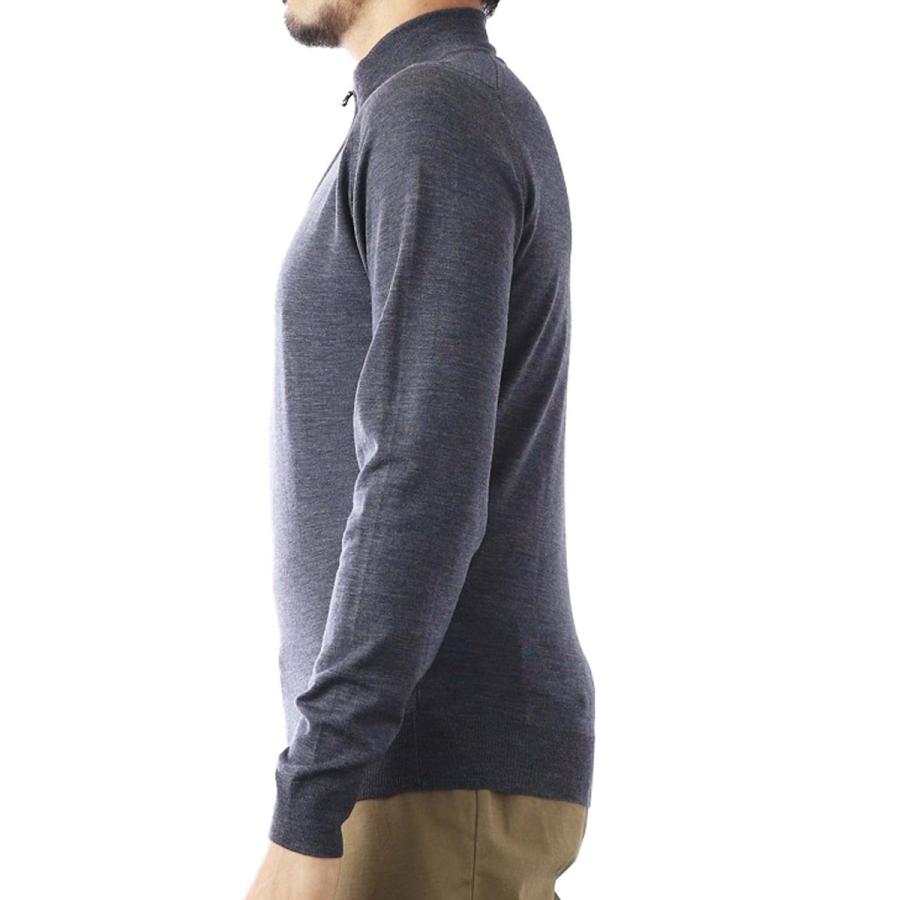 JOHN SMEDLEY（ジョンスメドレー） ハーフジップ ニット BARROW