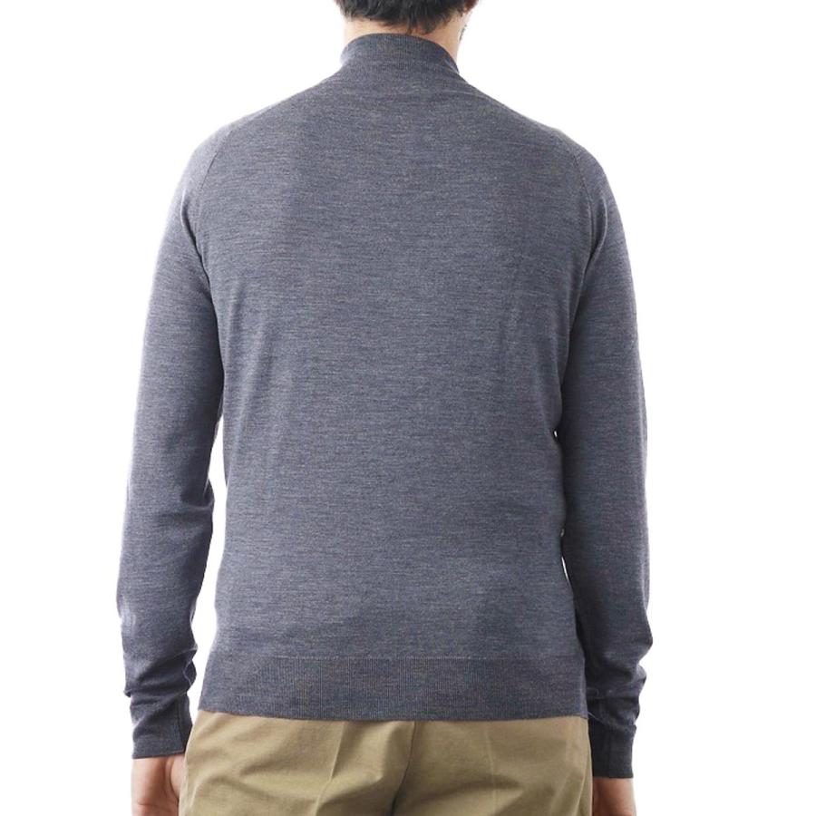 JOHN SMEDLEY（ジョンスメドレー） ハーフジップ ニット BARROW