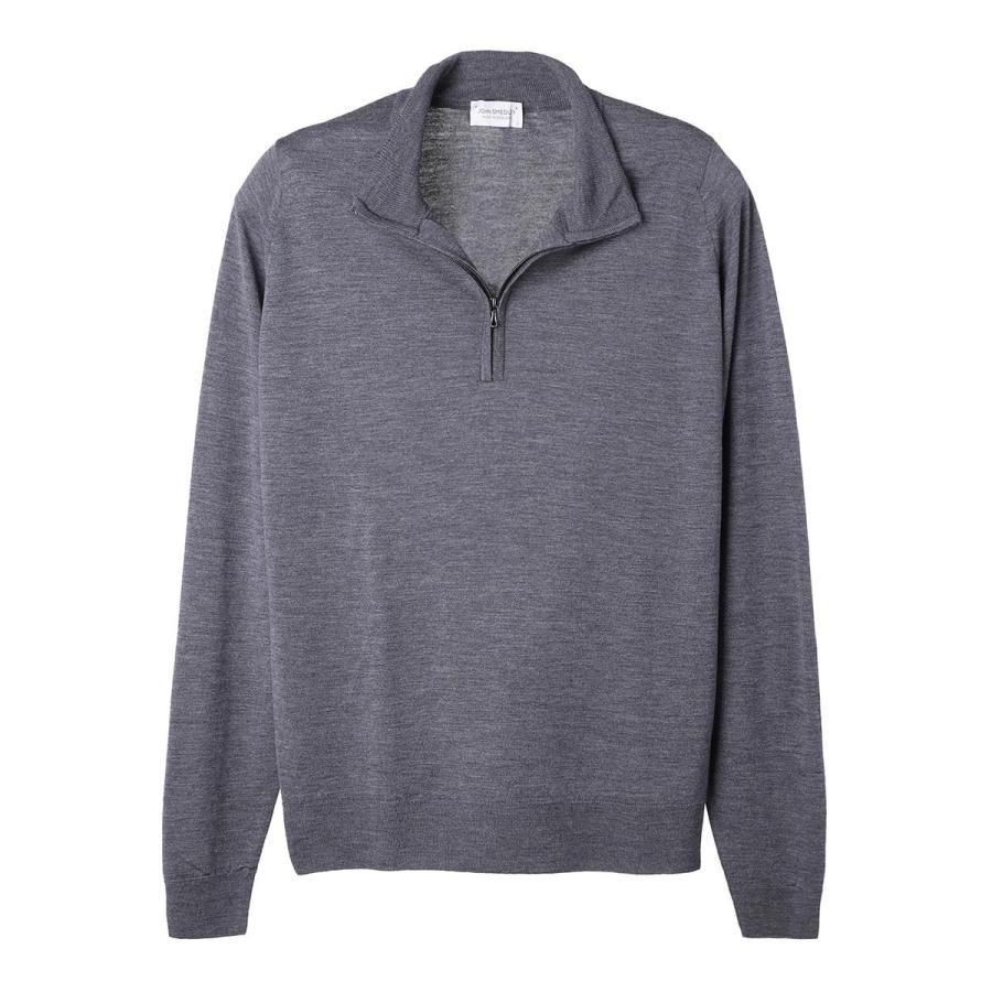 JOHN SMEDLEY（ジョンスメドレー） ハーフジップ ニット BARROW